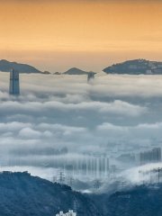 Sea of Clouds over the Victoria Harbour
