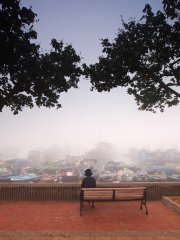 Dense Fog over Cheung Chau