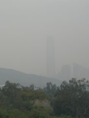 能見度較差