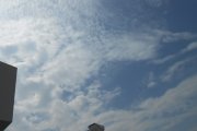Many types of cloud can be seen