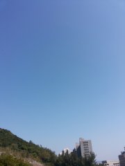 蔚藍的天空