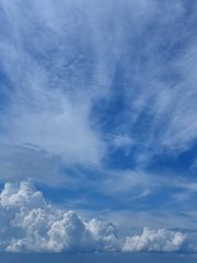 高層雲及積雲