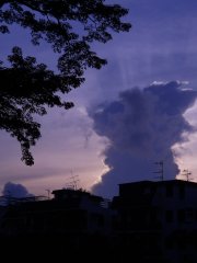 雲與光影