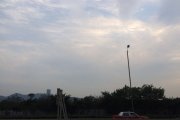 久違柔和的藍天白雲@麗港城
