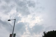 烏雲蔽日 終不得復見@英華書院外