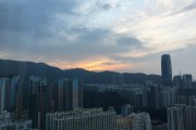 西灣河28/2黃昏日落