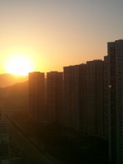 早上的天水圍