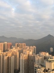 清晨的煙霞
