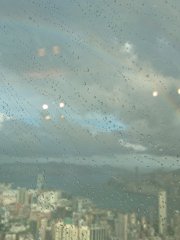 驟雨後雙彩虹 Double Rainbow after showers 環球貿易廣場 天際100