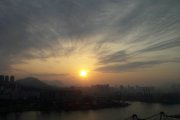 太陽上山