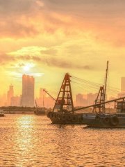 海濱日落