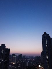 彩雲日落