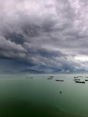 Rainstorm is approaching