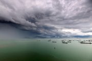 Rainstorm is approaching